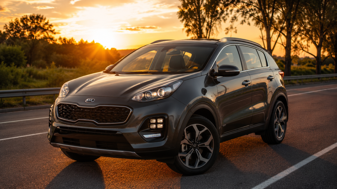 Kia Sportage 2.4 AWD американська версія на українській дорозі