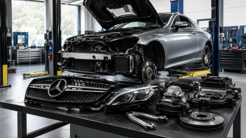 Недооценка стоимости ремонта Mercedes