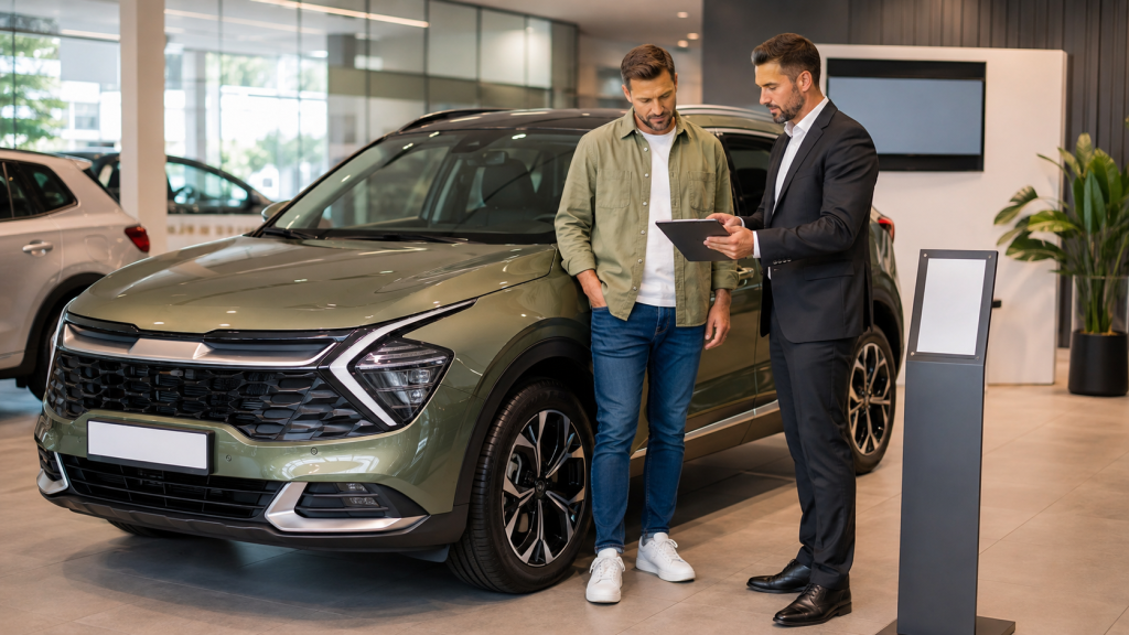 Kia Sportage у лізинг — оформлення автомобіля