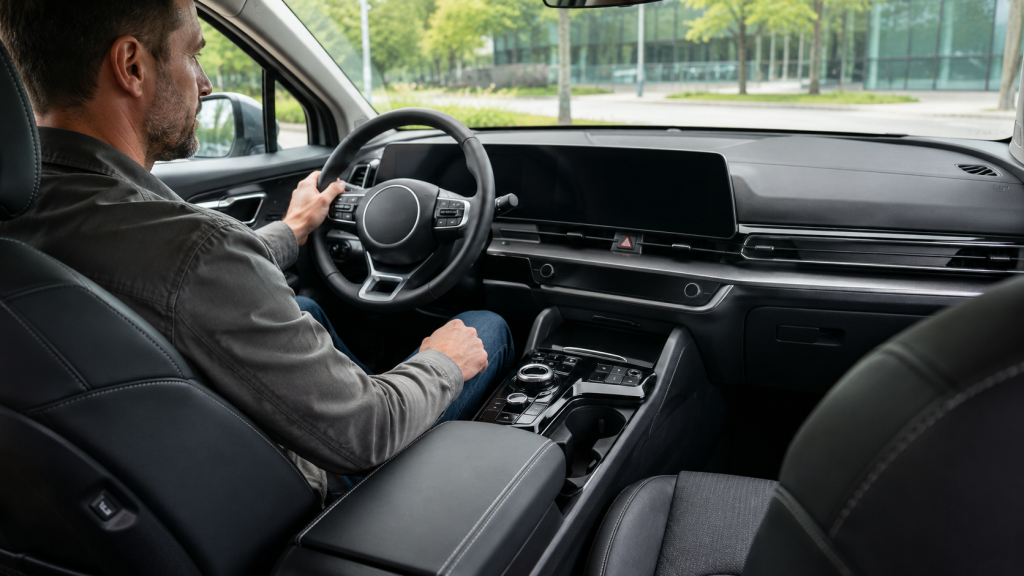 Kia Sportage NQ5 — характеристики та дизайн салону