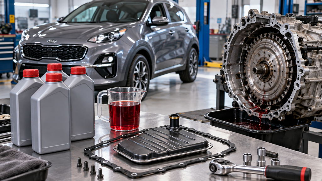 Масло в АКПП Kia Sportage — вибір рідини та заміна