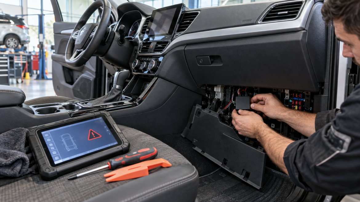 Куди ставити GPS трекер в авто